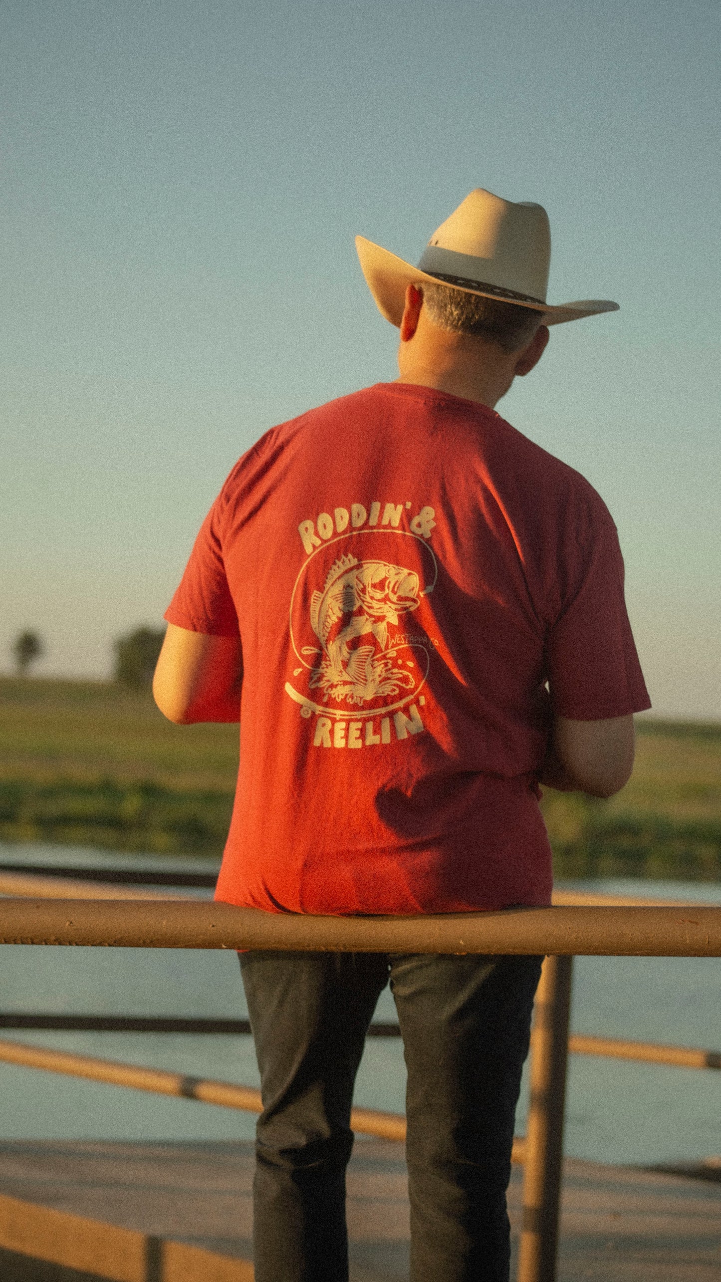 Roddin' & Reelin' Pocket Tee